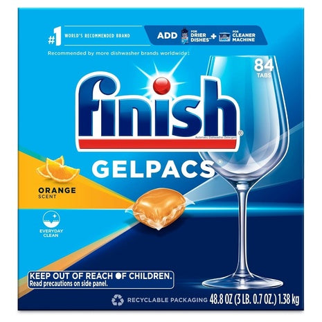 420 Finish Gelpacs Dishwasher Detergent