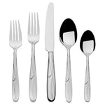 Mikasa Cocoa Blossom Flatware Set for 12, 65 Piece