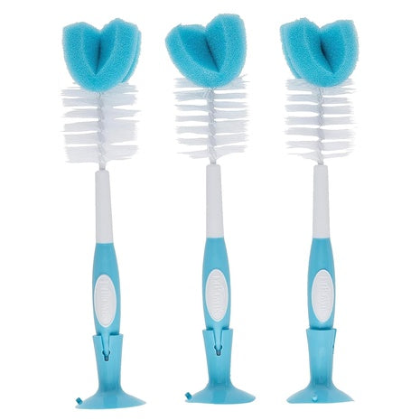 3 Pack Dr. Brown’s Reusable Bottle Cleaning Brush Set