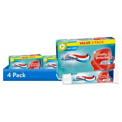 12 Aquafresh Cavity Protection Fluoride Toothpaste