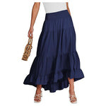 Women Summer Maxi Skirt in 6 Colors!