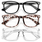 3-Pack Gaoye Women's Stylish Blue Light Glasses