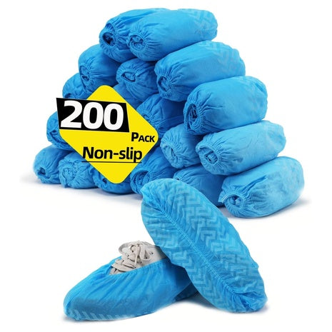 200-Pack LyncMed Disposable Non-Slip Shoe Covers / Booties