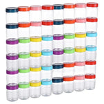 48-Pack Plastic Jars (8oz)