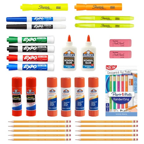 31-Piece Sharpie School Supplies Variety Pack