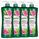 4 Bottles Suave Bamboo & Hibiscus Volumizing Conditioner (28oz)