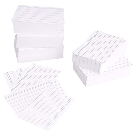 1000 Amazon Basics A8 Ruled Index Cards