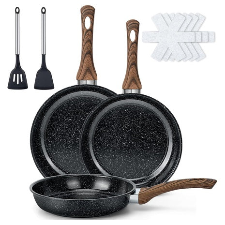 9-Piece Nonstick Frying Pan Set