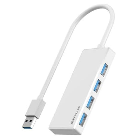 Portable 0.8 Ft Multiple USB 3.0 Slim Hub Adapter