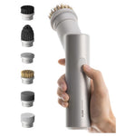 HOTO Cordless Waterproof Electric Spin Scrubber w/ 9 Brush Heads