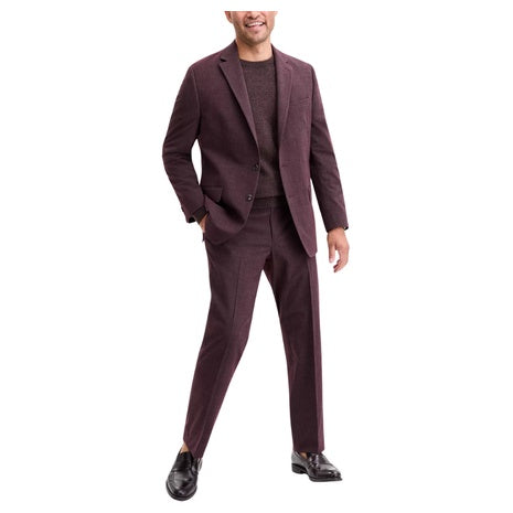 Perry Ellis Portfolio Men's Modern-Fit Nested Fall Suit (Size:38R)