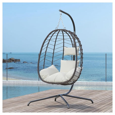 Hanging Egg Chair with Stand