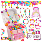 550+ Piece DIY Pop Beads Jewelry Making Kit