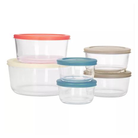 12-Piece Art & Cook Glass Bowl Set