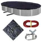 16' X 32' Blue Wave Oval Above Ground Pool Winter Cover