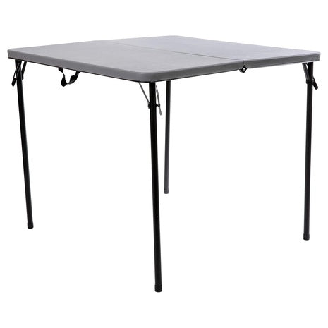 Flash Furniture Portable Banquet 2.83' Plastic Folding Table W/ Carrying Handle