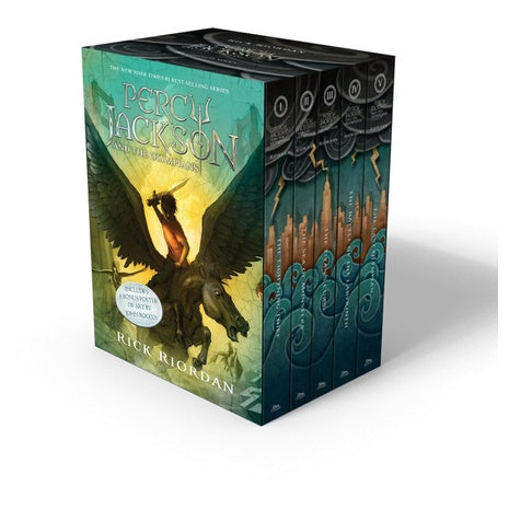 Percy Jackson and the Olympians 5 Book Paperback Boxed Set