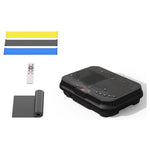 Vibration Plate Exercise Machine W/ 4-Resistance Bands (400 lbs Capacity)