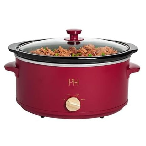 6-Quart Paris Hilton Manual Slow Cooker