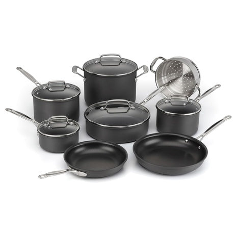 13-Piece Cuisinart Chef’s Classic Nonstick Hard Anodized Cookware Set