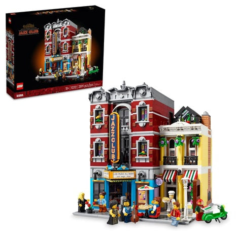 LEGO Icons Jazz Club Modular Building Set