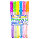 6-Pack Bubble Wand Toy