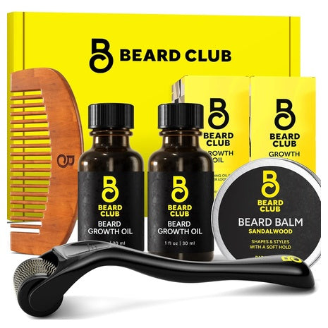 The Beard Club Enhanced Beard Growth Kit