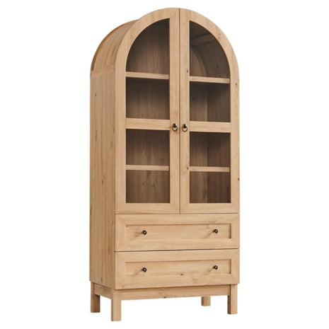 IFGET 71" Tall Arched Kitchen Pantry