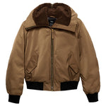 Bomber Jacket With Fleece Lining