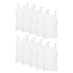 10 Hanes Men's Tank Tops Undershirts