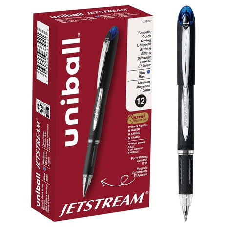 12-Pack Uniball Jetstream Ballpoint Pens