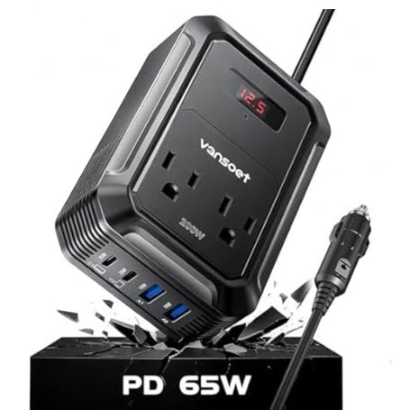 200W Car Power Inverter DC 12V To 110V AC Inverter
