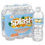 6 Bottles Splash Refresher Flavored Water (Pineapple Mango)
