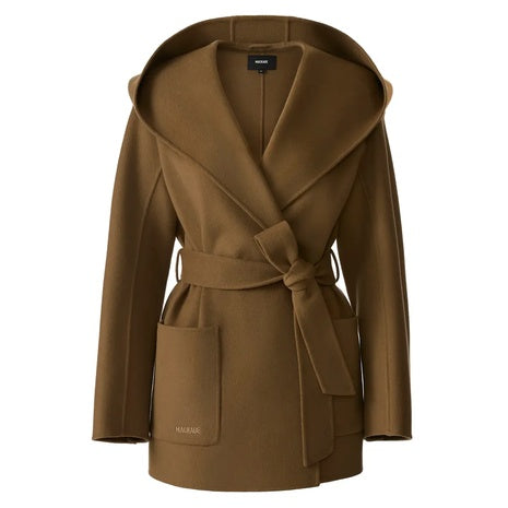 Women's Belted Wool Coat