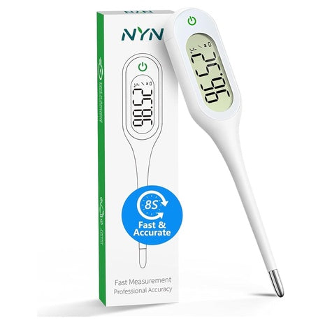 Thermometer with Fever Alarm & Memory Recall
