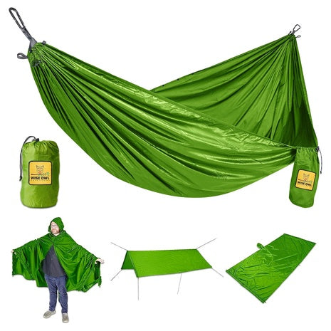 Wise Owl Outfitters Up To 500lbs Portable Camping Hammock