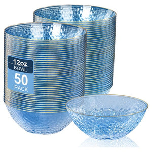 50 Blue Heavy Duty Soup Bowls