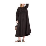 Smocked Cotton Poplin Maxi Dress