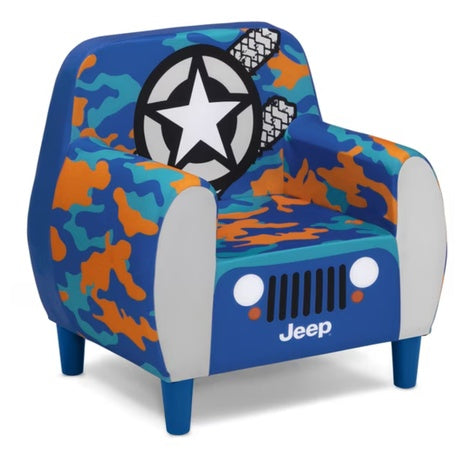 Delta Children Jeep Foam Chair With Arm Rest