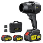 300000 RPM Electric Cordless Leaf Blower With 2 Battery & Charger