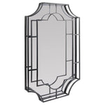 Vintage Metal Framed Wall Mirror