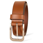 Amazon Essentials Men's Classic Jean Genuine Leather Belt