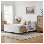 Flynn Boucle Queen Platform Bed