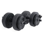 40lb Adjustable Vinyl Dumbbell Set