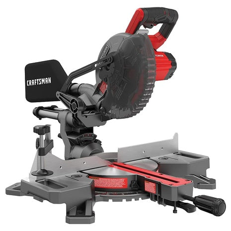 Craftsman V20 7.14" 20V Cordless Sliding Miter Saw With 4Ah Battery & Charger