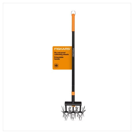 Fiskars Extendable Cultivator For Garden And Lawn (40"- 60")