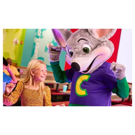 Chuck E. Cheese 60-Minutes Unlimited Game Play