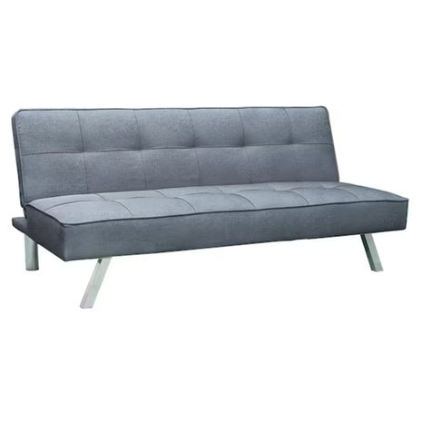 66.1" Serta Calgiri Armless 3-Seater Convertible Tuxedo Sofa (Light Grey)