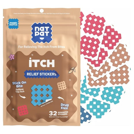 32 NatPat MagicPatch Itch Relief Stickers