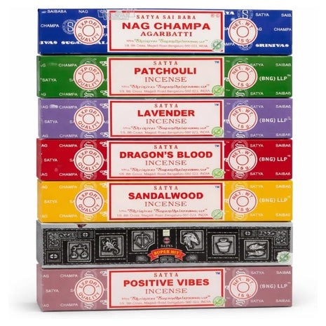 7-Pack Satya Incense Gift Set